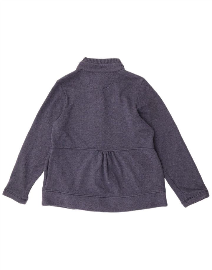 Pulover cardigan pentru femei Marks & Spencer UK 12 Poliester mediu bleumarin
