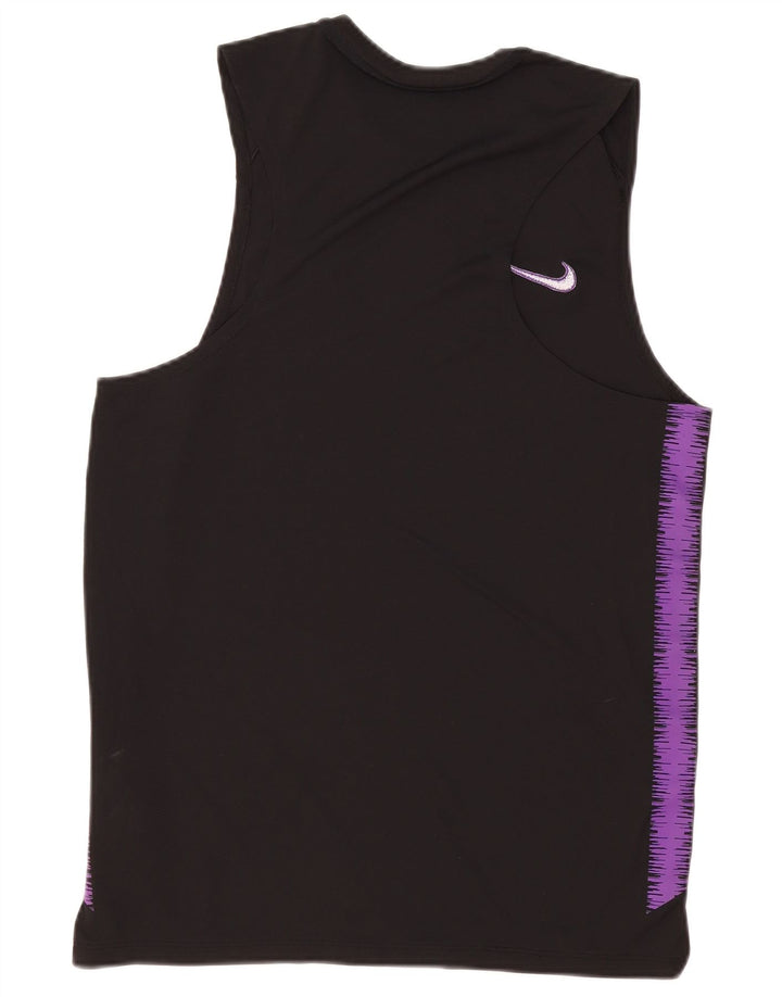 Vest Top Tottenham Hotspur Nike pentru bărbați, mare, negru, poliester color bloc