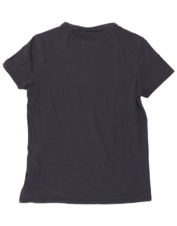 Tricou cu grafică Napapijri Băieți Top 13-14 ani Bumbac bleumarin