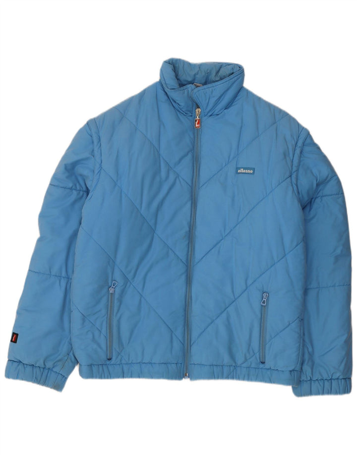 Jachetă căptușită pentru bărbați Ellesse IT 54 2XL, bumbac albastru