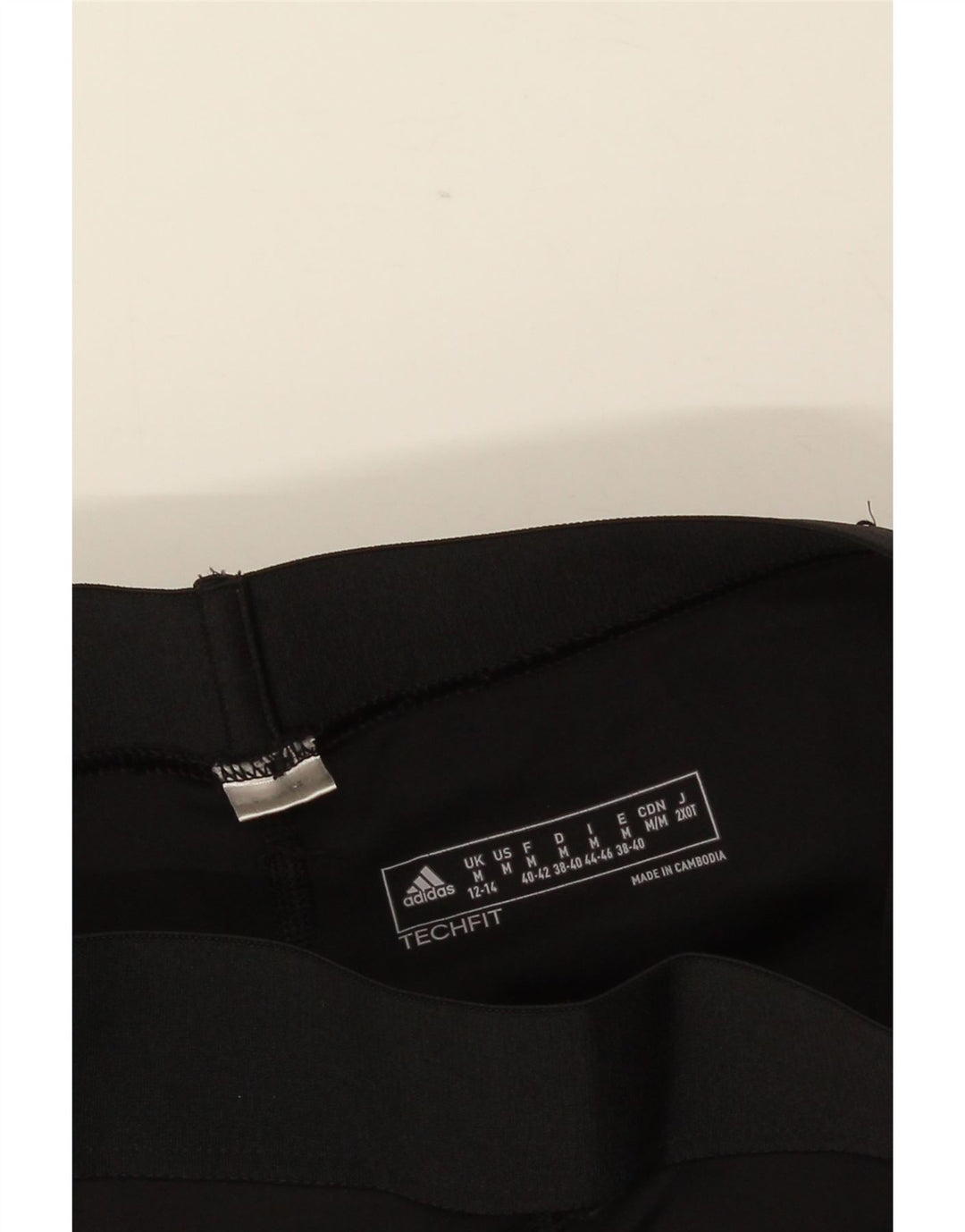 Leggings ADIDAS Graphic Capri pentru femei UK 12/14 Medium Black
