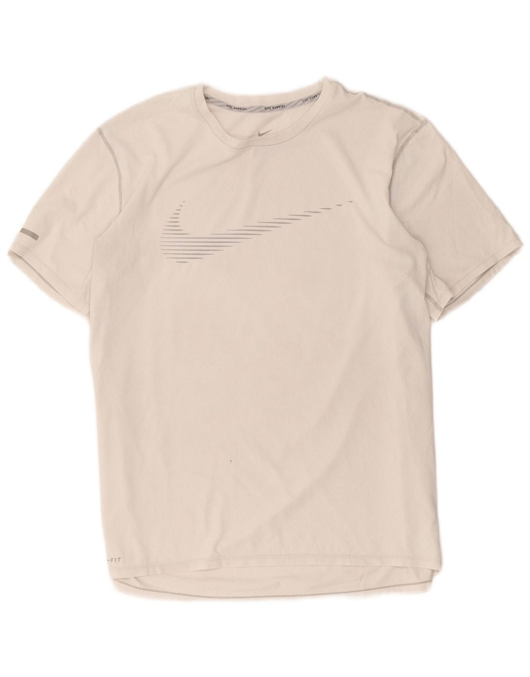 Tricou grafic Nike Dri Fit pentru bărbați Top XL Poliester alb