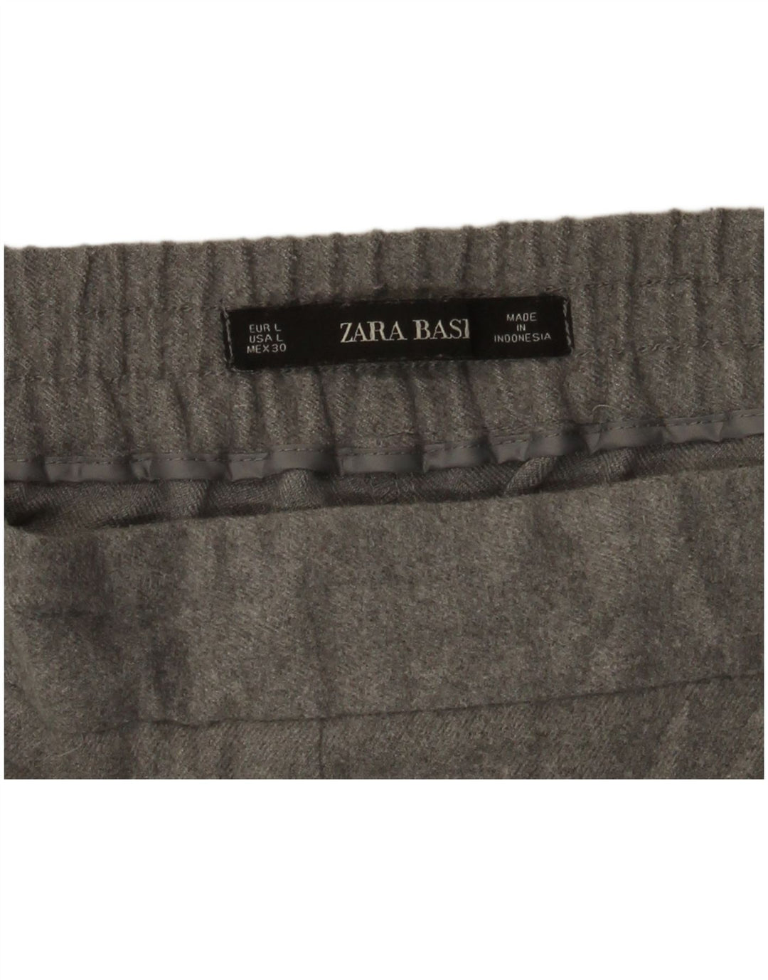 Pantaloni tăiați pentru femei Zara L30 L25 Gri
