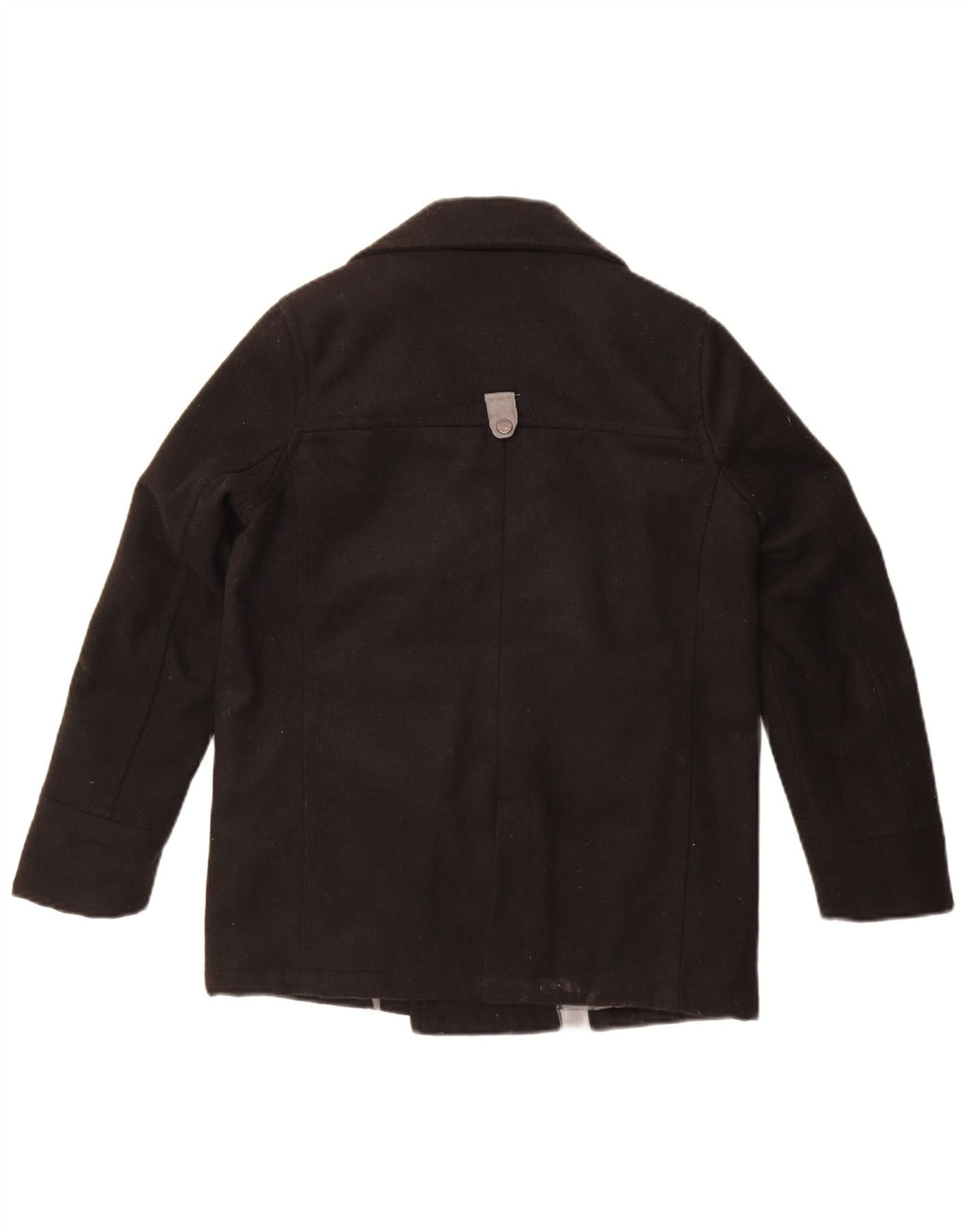 Palton pentru femei Dkny UK 10, mic, negru, poliester color bloc