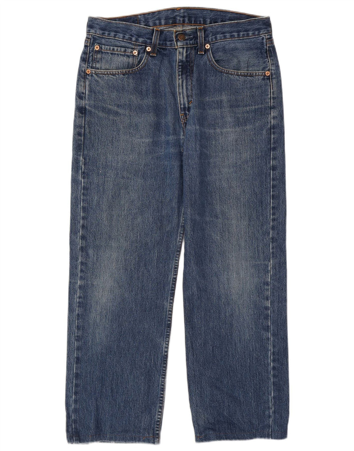 Blugi drepti pentru bărbați Levi's W32 L27 Bumbac albastru