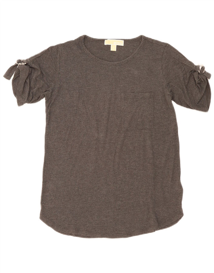 Tricou pentru femei Michael Kors Top UK 10 Small Gri Viscose