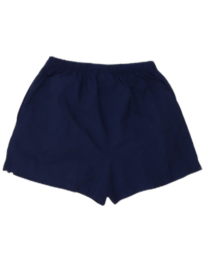 Pantaloni scurți sport Adidas pentru bărbați, poliester, albastru, mediu