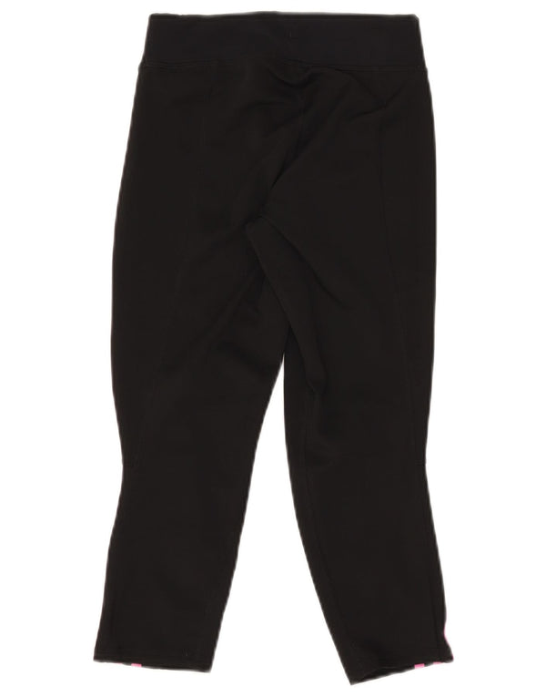 Leggings Capri ADIDAS pentru femei UK 4/6 XS poliester negru
