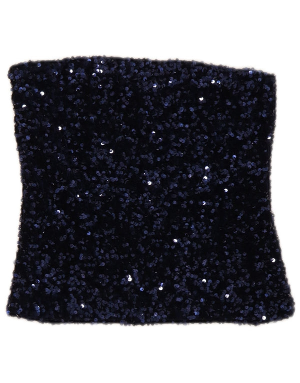 Top Crop fără bretele Etam pentru femei UK 10 Small, bleumarin, poliester