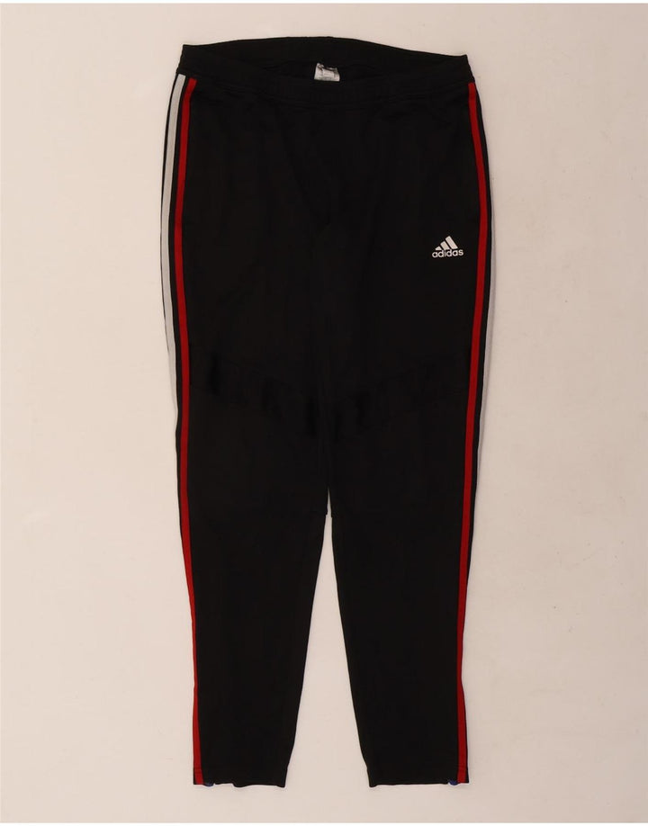 Pantaloni de trening Adidas pentru femei Marea Britanie 16/18 Poliester negru mare