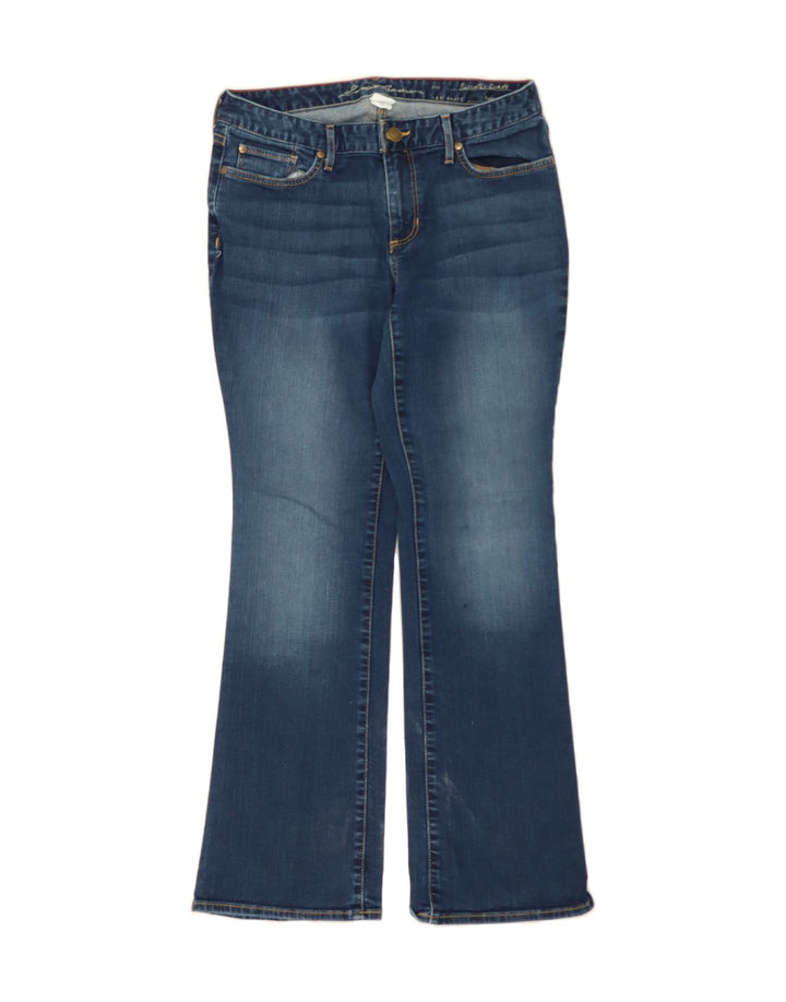 EDDIE BAUER Womens Slightly Curvy Bootcut Jeans US 8 Medium W30 L30 Blue Vintage Eddie Bauer and Second-Hand Eddie Bauer from Messina Hembry 