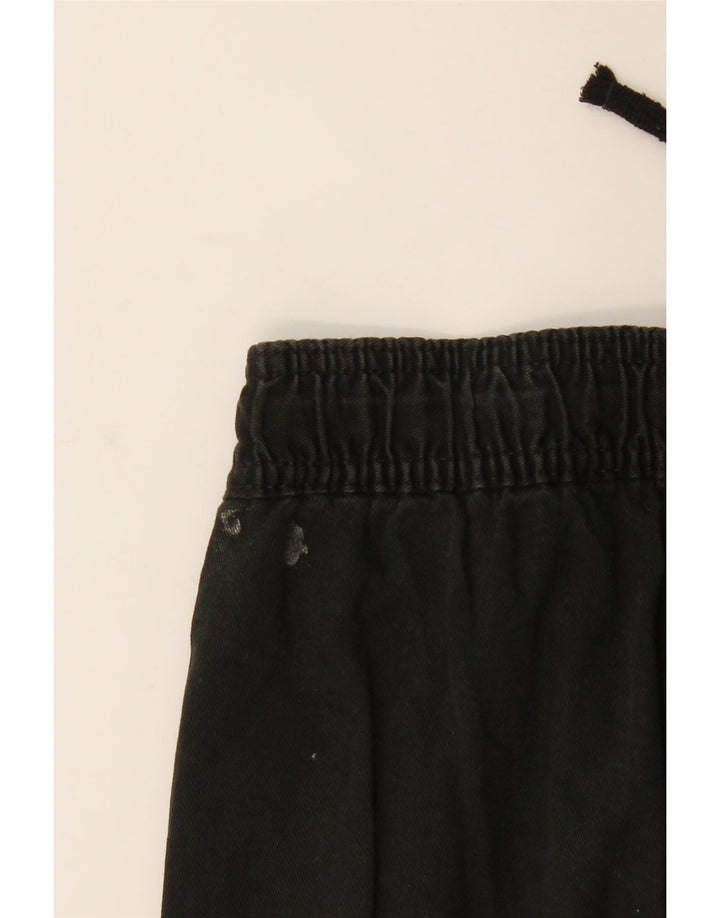 MARKS & SPENCER Pantaloni scurți chino pentru bărbați, mari W34, bumbac negru