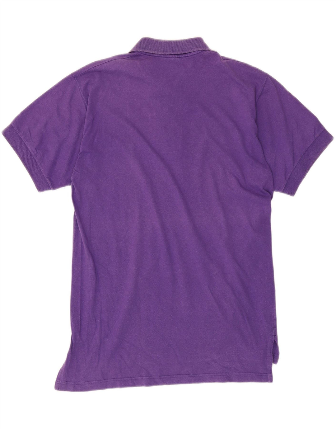 CHAMPION Mens Polo Shirt Medium Purple Cotton