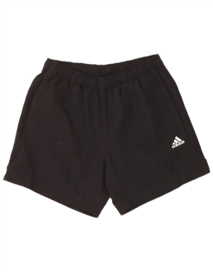 Pantaloni scurți sport pentru bărbați Adidas, poliester mediu negru