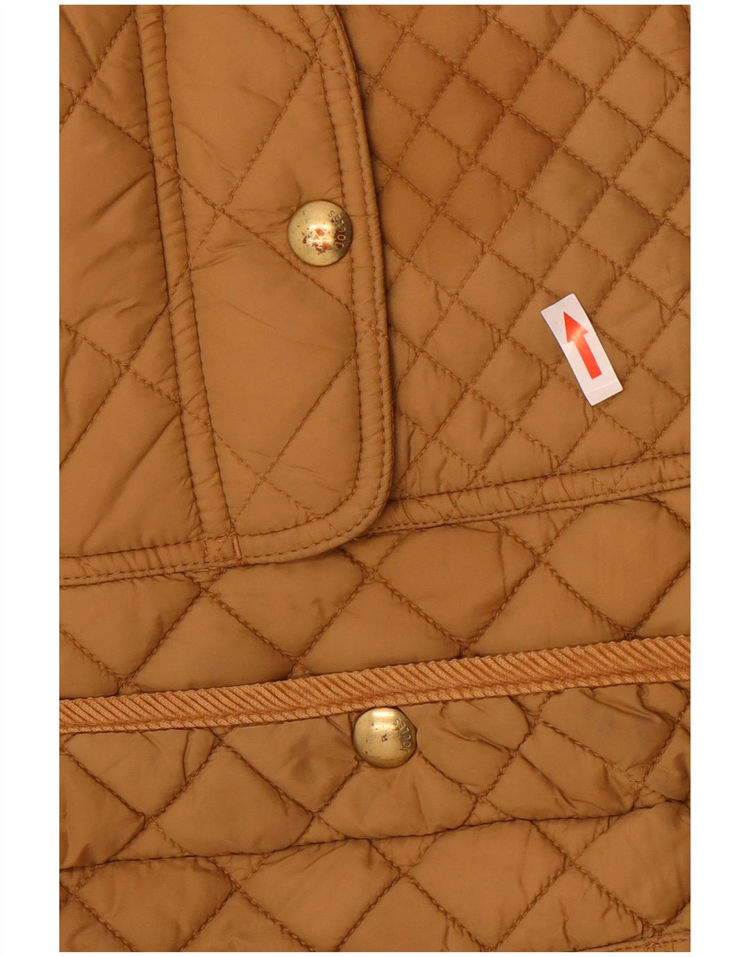 Jachetă matlasată Joules pentru femei UK 12 Medium Bej Poliamidă