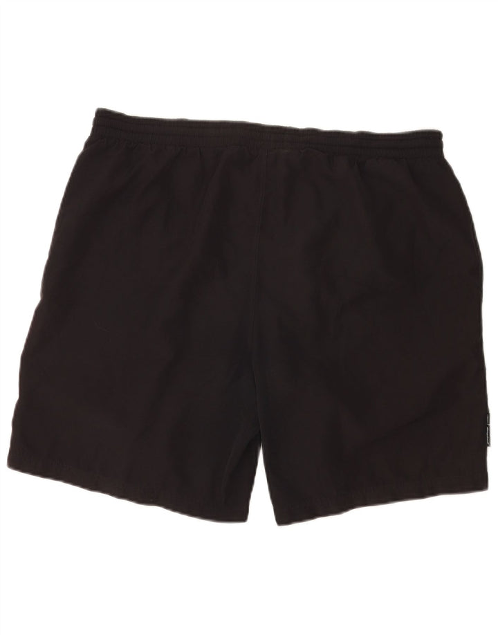 Pantaloni scurți de înot Reebok pentru bărbați, poliester mediu negru