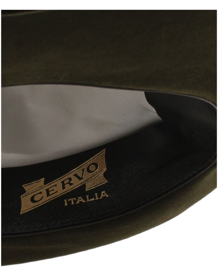 Pălărie Fedora pentru bărbați Cervo Medium Khaki Classic