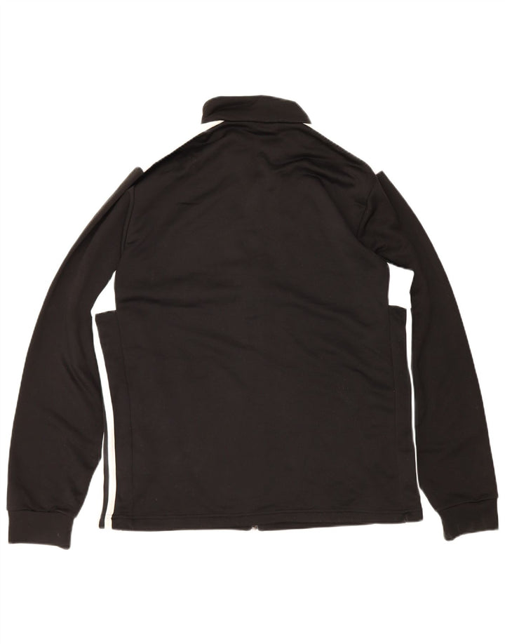 Jachetă de trening pentru bărbați Adidas, mare, negru, poliester bloc de culoare