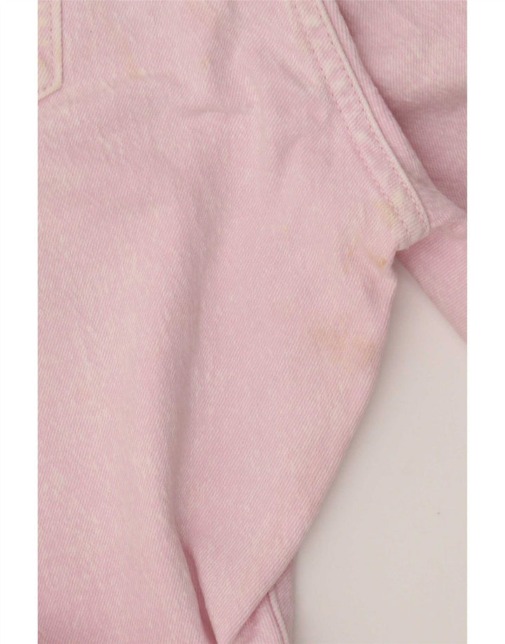 Blugi drepti pentru femei Levi's 501 Mici W27 L29 roz