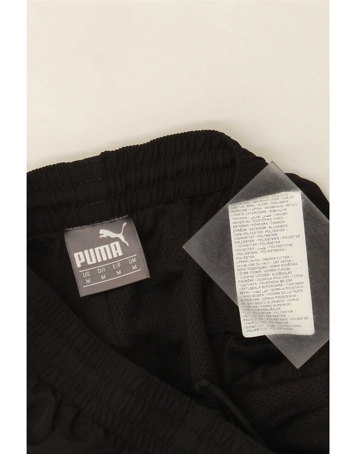 Pantaloni de trening Puma pentru femei UK 14 Medium Black Poliester Sports