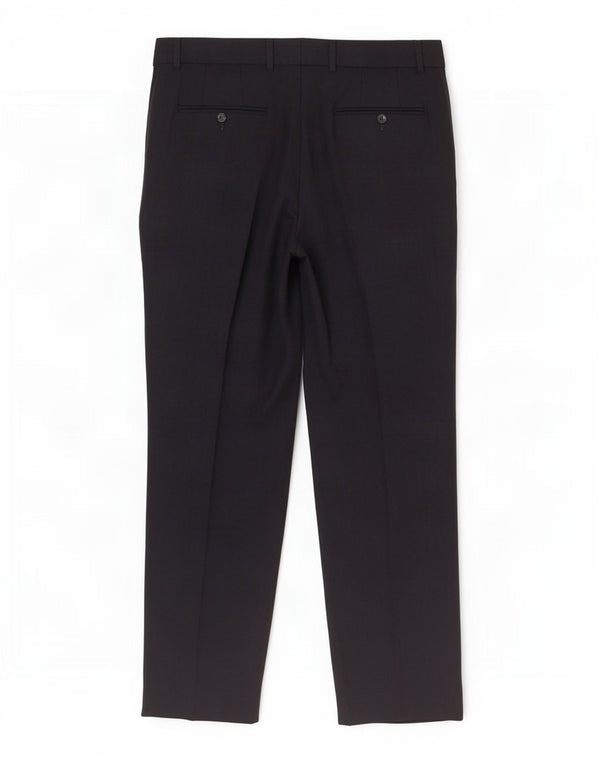 Pantaloni de costum drepți pentru bărbați Zara EU 44 Mari L34 L29 Poliester bleumarin