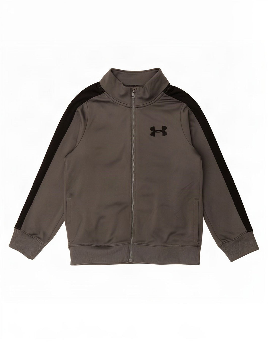 Jachetă de trening pentru băieți Under Armour 7-8 ani, gri mic, color block