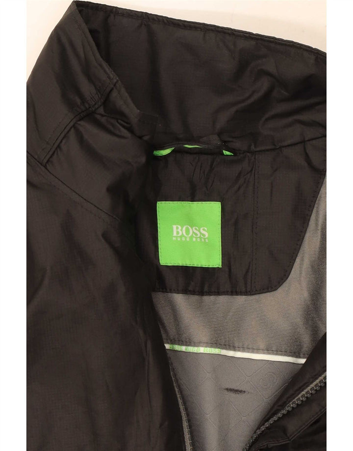 Bomber pentru bărbați Hugo Boss UK 38 Medium Black