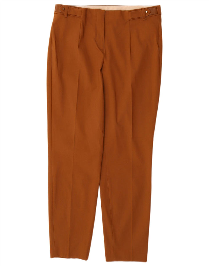 MASSIMO DUTTI Pantaloni chino subțiri pentru femei EU 40 Medium W30 L28 Maro