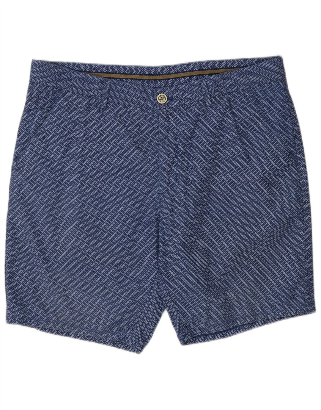 Pantaloni scurți chino Massimo Dutti pentru bărbați EU 44 Large W34 Bleumarin pete