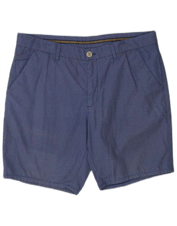 Pantaloni scurți chino Massimo Dutti pentru bărbați EU 44 Large W34 Bleumarin pete