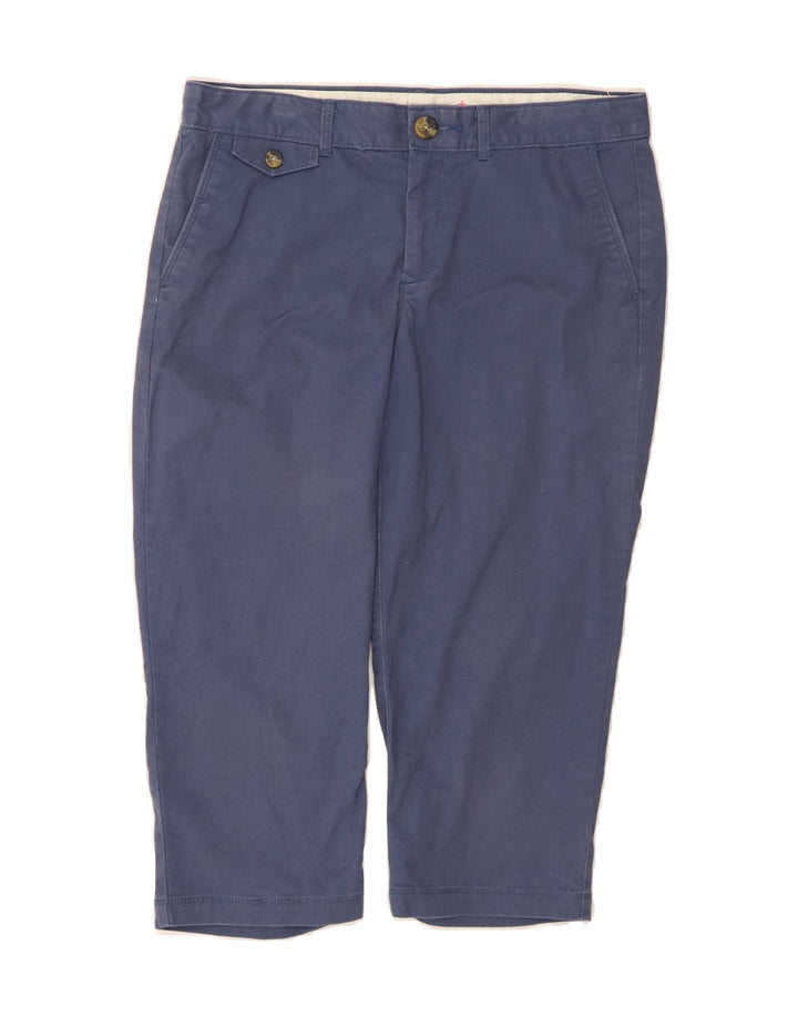 DOCKERS Womens Straight Capri Trousers US 8 Medium W32 L19 Navy Blue Vintage Dockers and Second-Hand Dockers from Messina Hembry 