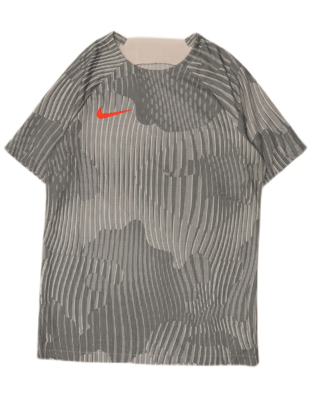 Tricou pentru bărbați Nike Top Mediu Gri Poliester cu dungi