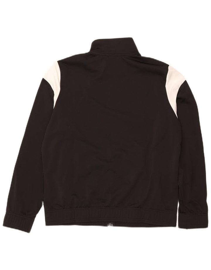 Jachetă de trening PUMA pentru femei UK 14 Medium Black Colorblock Poliester