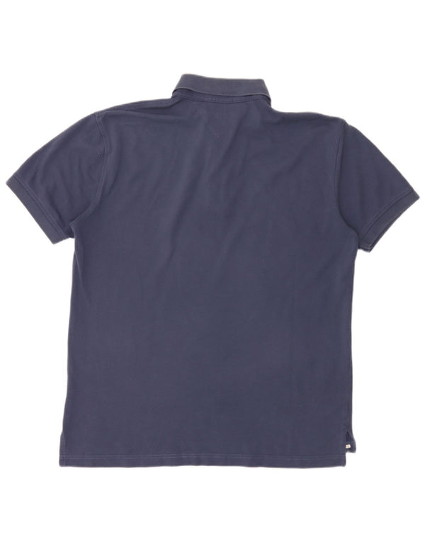 Cămașă polo Tommy Hilfiger pentru bărbați XL, bumbac bleumarin