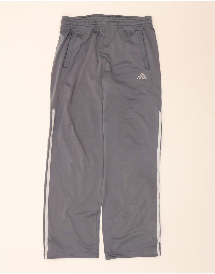 Pantaloni de trening Adidas pentru bărbați, poliester, gri mic