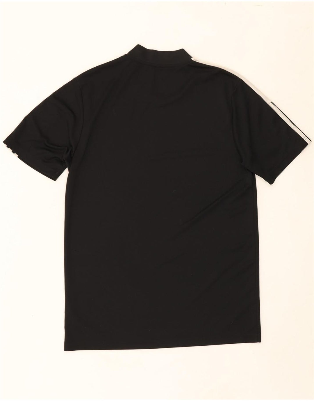 ADIDAS Mens Aeroready T-Shirt Top Medium Black Colourblock Polyester Vintage Adidas and Second-Hand Adidas from Messina Hembry 