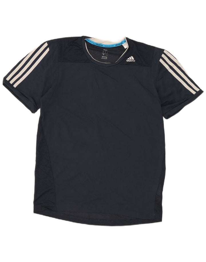 Tricou Adidas Climacool pentru bărbați Top mic, albastru, poliester