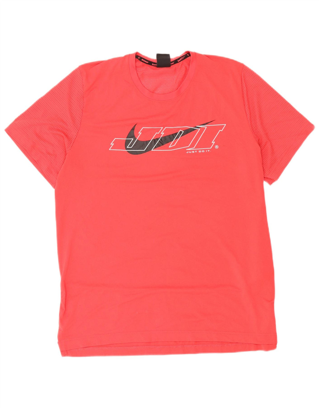Tricou cu grafic standard Nike Dri Fit pentru bărbați Top mare poliester roșu
