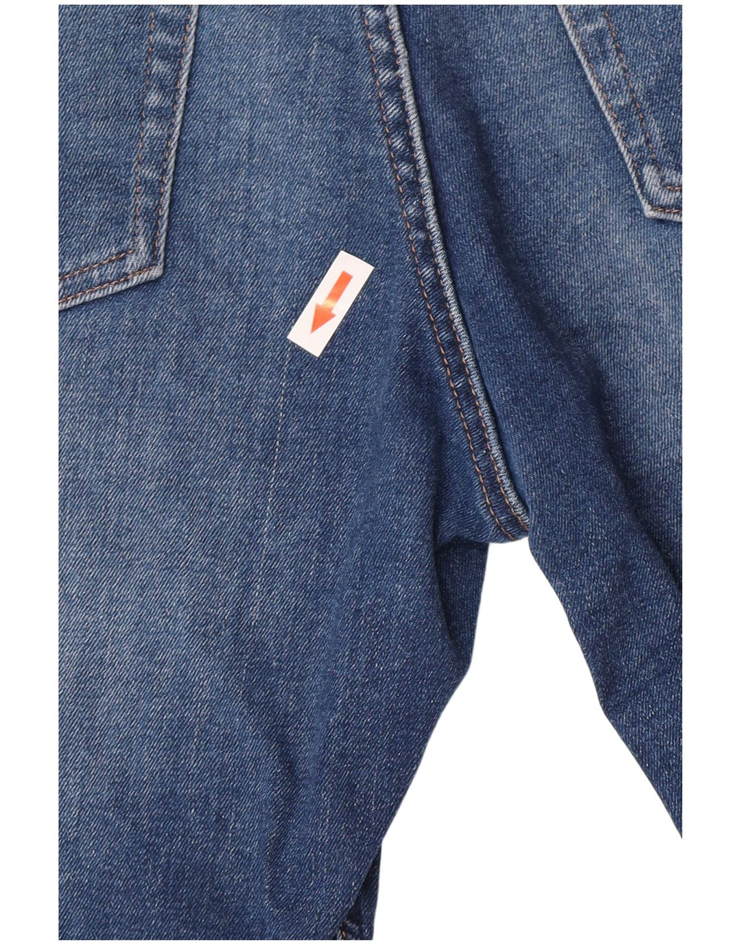 Pantaloni scurți din denim pentru bărbați Calvin Klein W31, bumbac albastru mediu