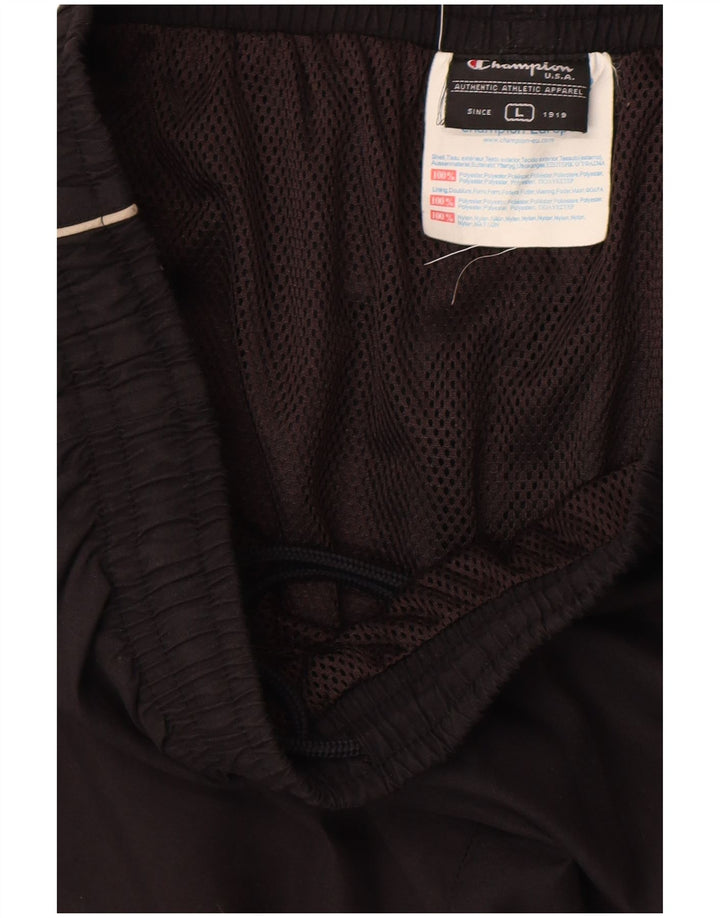 Pantaloni de trening pentru bărbați Champion, mari, negru, poliester