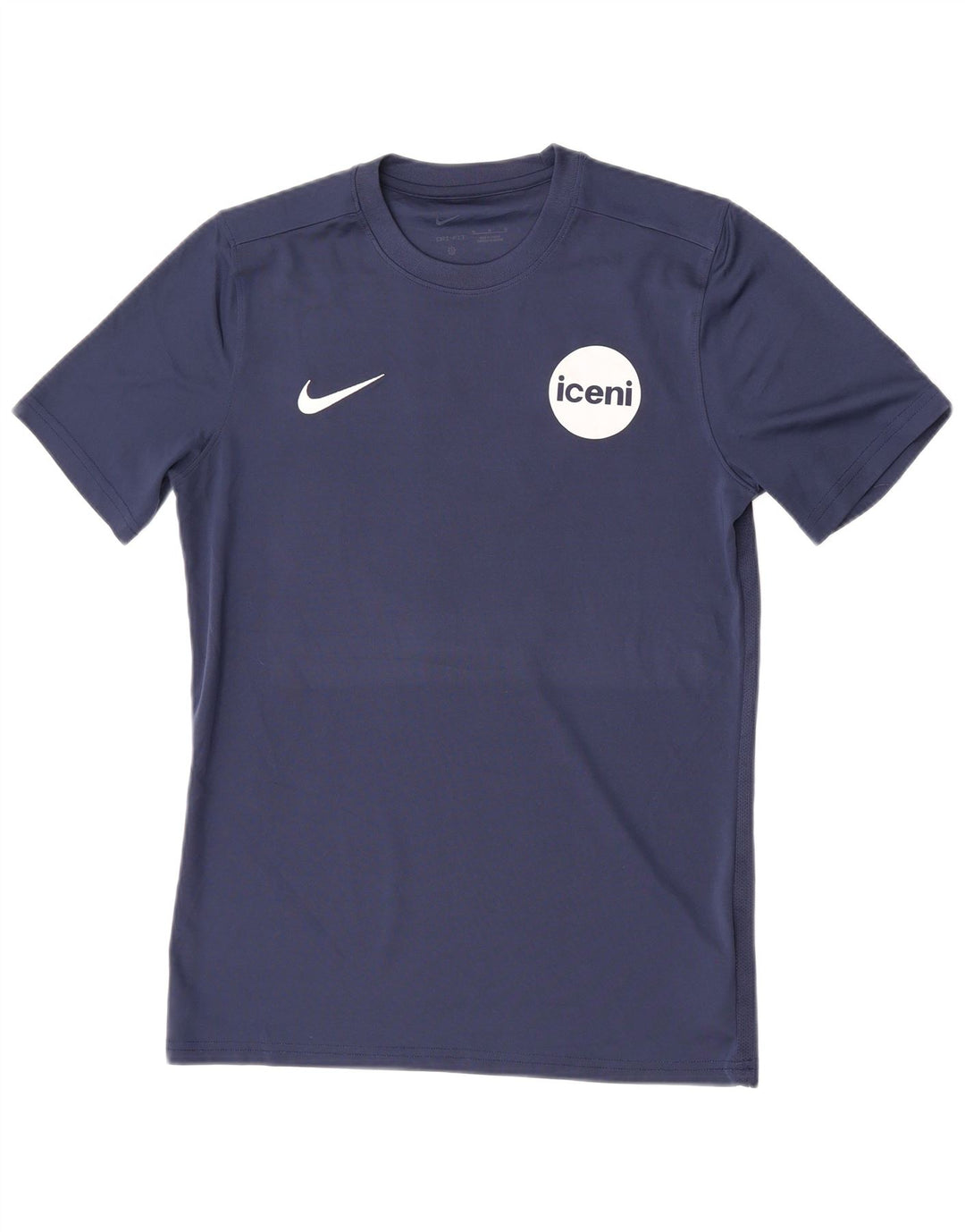 Tricou grafic Nike Dri Fit pentru bărbați Top Mediu Poliester bleumarin
