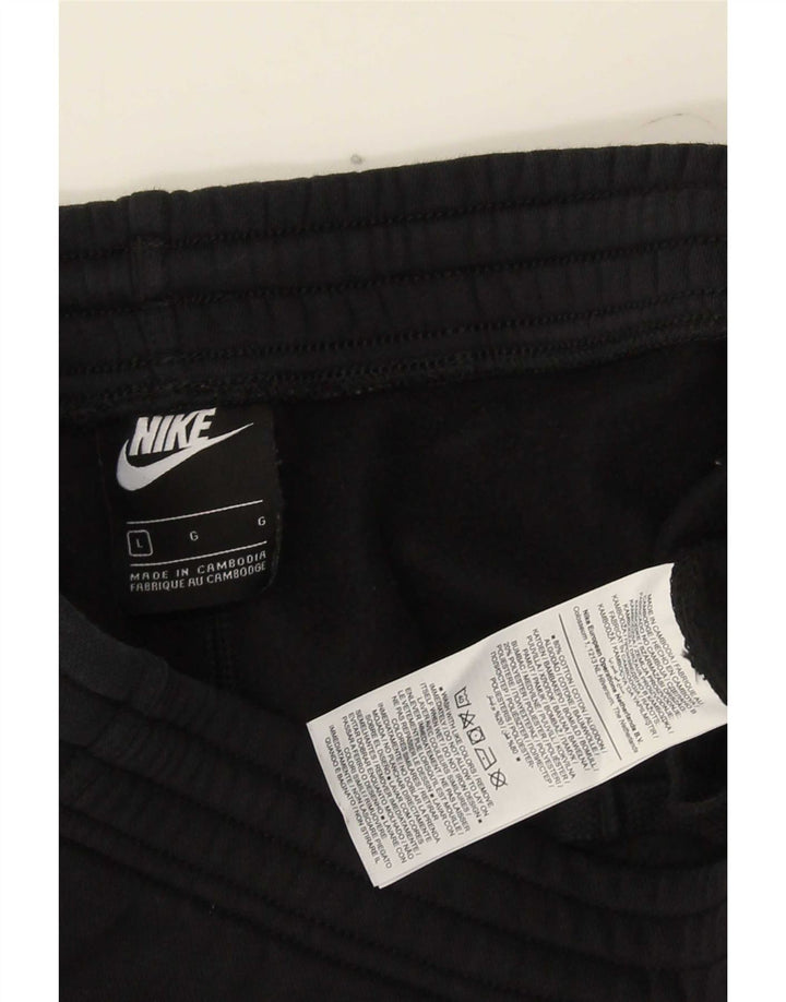 Pantaloni de trening Nike pentru bărbați Joggeri mari, negru, bumbac