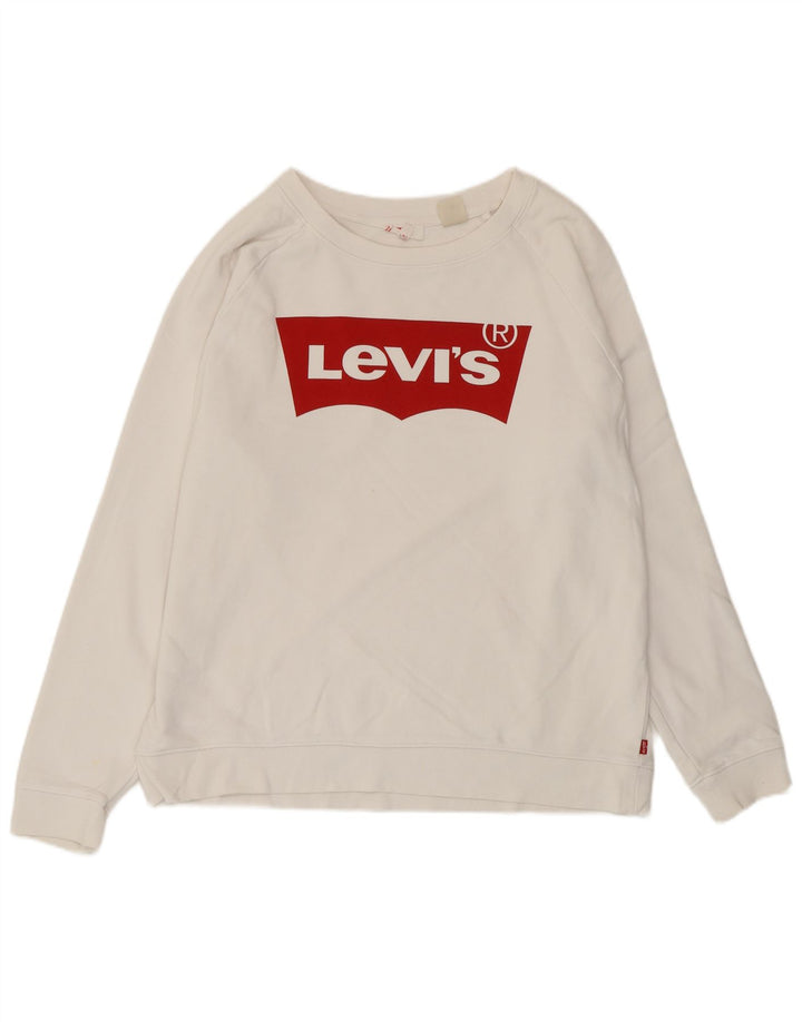 Pulover pentru damă Levi's Graphic Pulover UK 14 Medium White