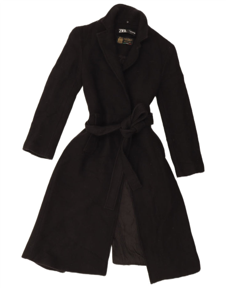 Pardesiu deschis pentru femei Zara UK 14 Medium Negru
