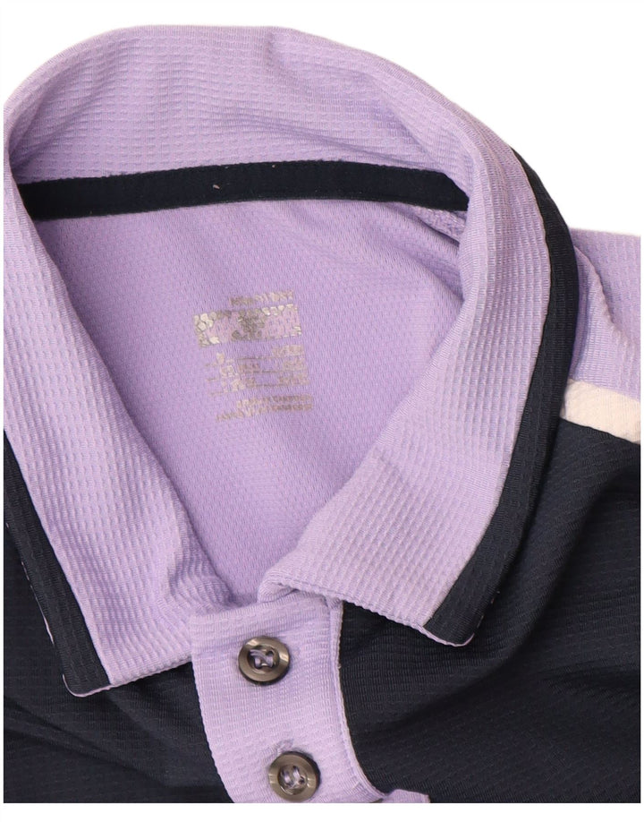 Tricou polo Nike pentru bărbați Marea Britanie 39/41 Mov mediu Poliester bloc de culoare