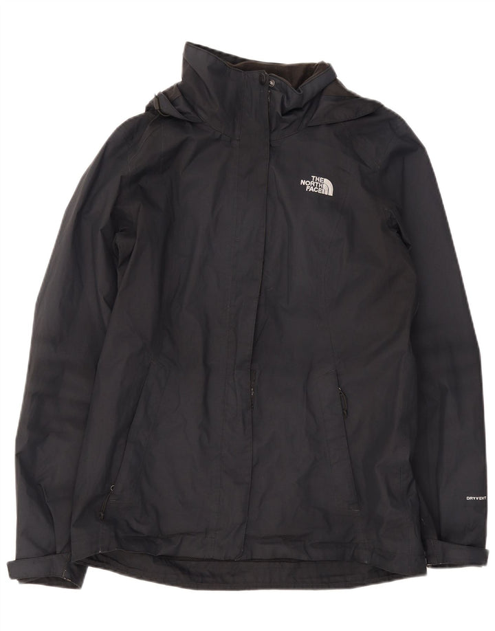Jachetă de ploaie cu glugă pentru femei The North Face UK 14 Poliester mediu negru