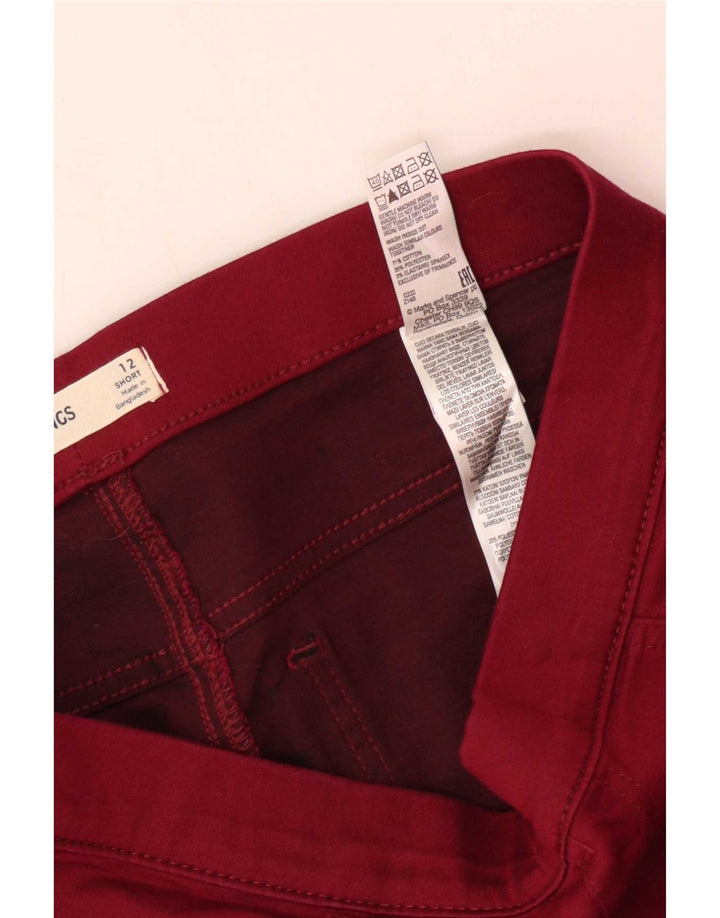 Blugi jegging pentru femei Marks & Spencer UK 12 Medium W30 L26 Bumbac roșu