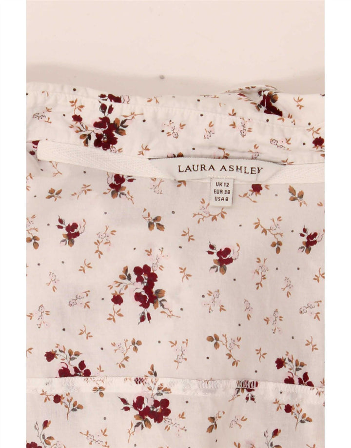 Cămașă pentru femei Laura Ashley UK 12 Medium White Floral