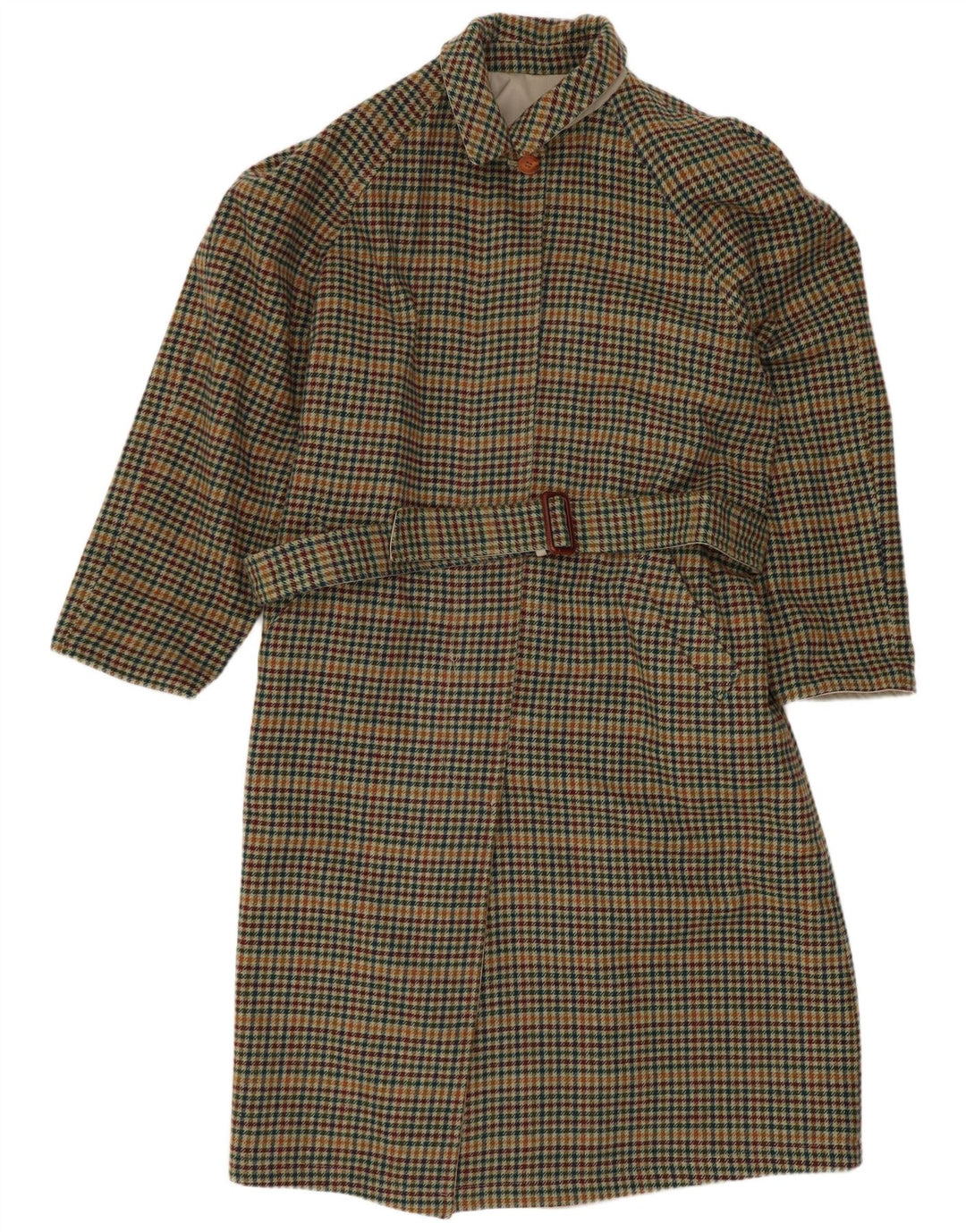 Pardesiu reversibil Vintage pentru femei EU 46 XL Lână bej