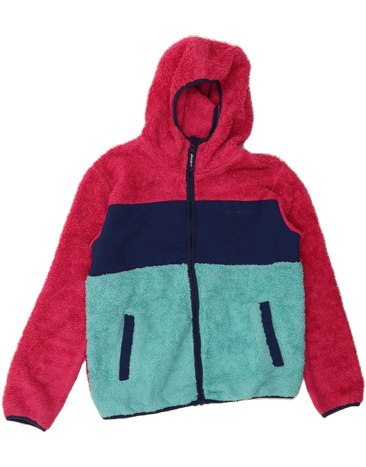 EDDIE BAUER Girls Fleece Jacket 14-15 Years Large  Multicoloured Vintage Eddie Bauer and Second-Hand Eddie Bauer from Messina Hembry 
